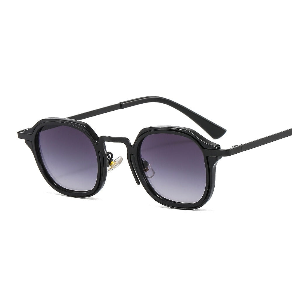 22016 square metal PC sunglasses