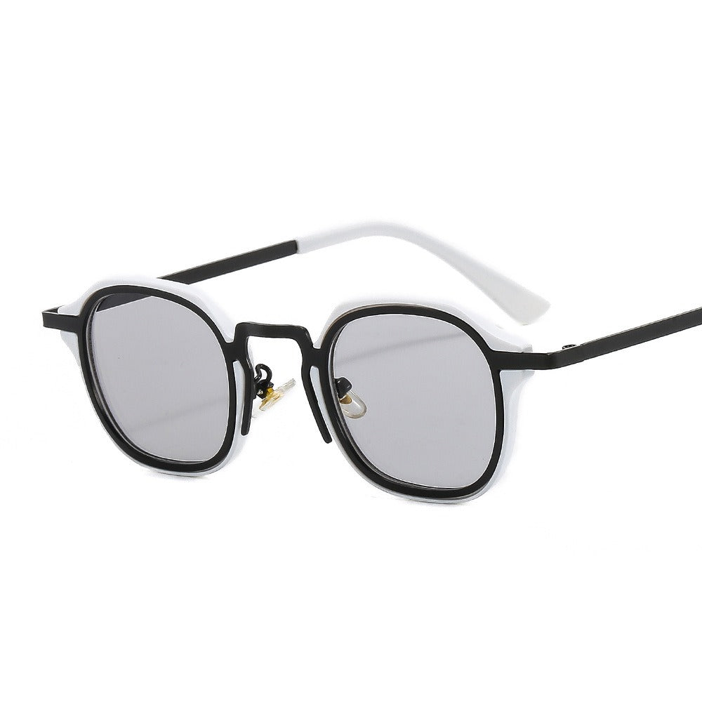 22016 square metal PC sunglasses