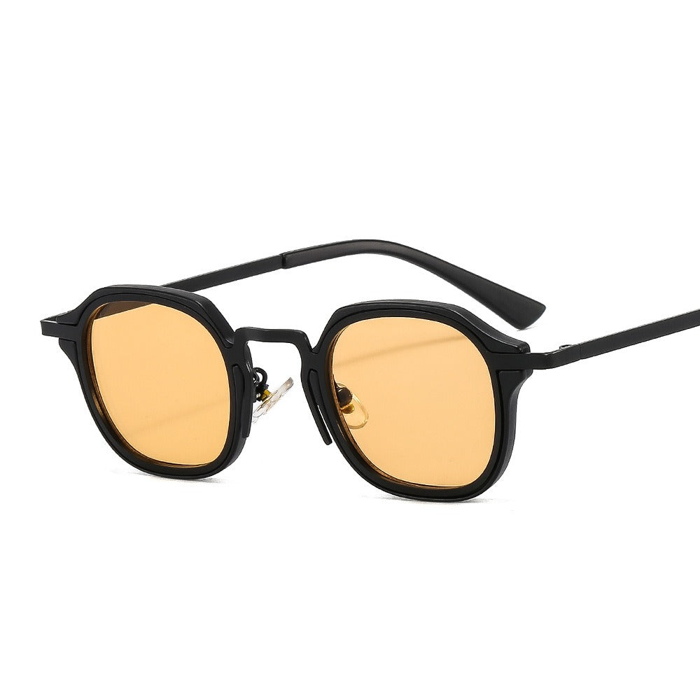 22016 square metal PC sunglasses