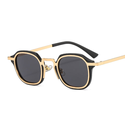 22016 square metal PC sunglasses