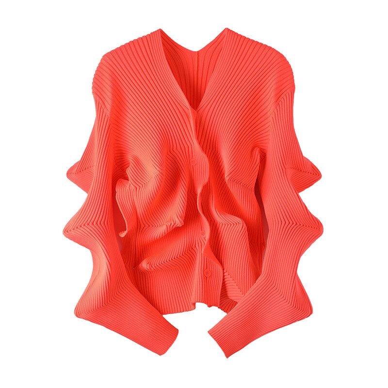 GetSpring Women Sweater Temperament Vintage Irregular Spandex Stretch Knit Cardigan Fashion Loose Casual Knitwear All Match Coat