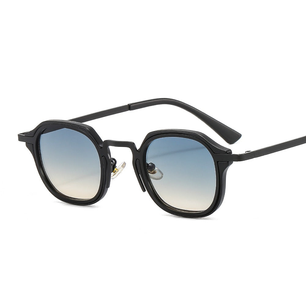 22016 square metal PC sunglasses